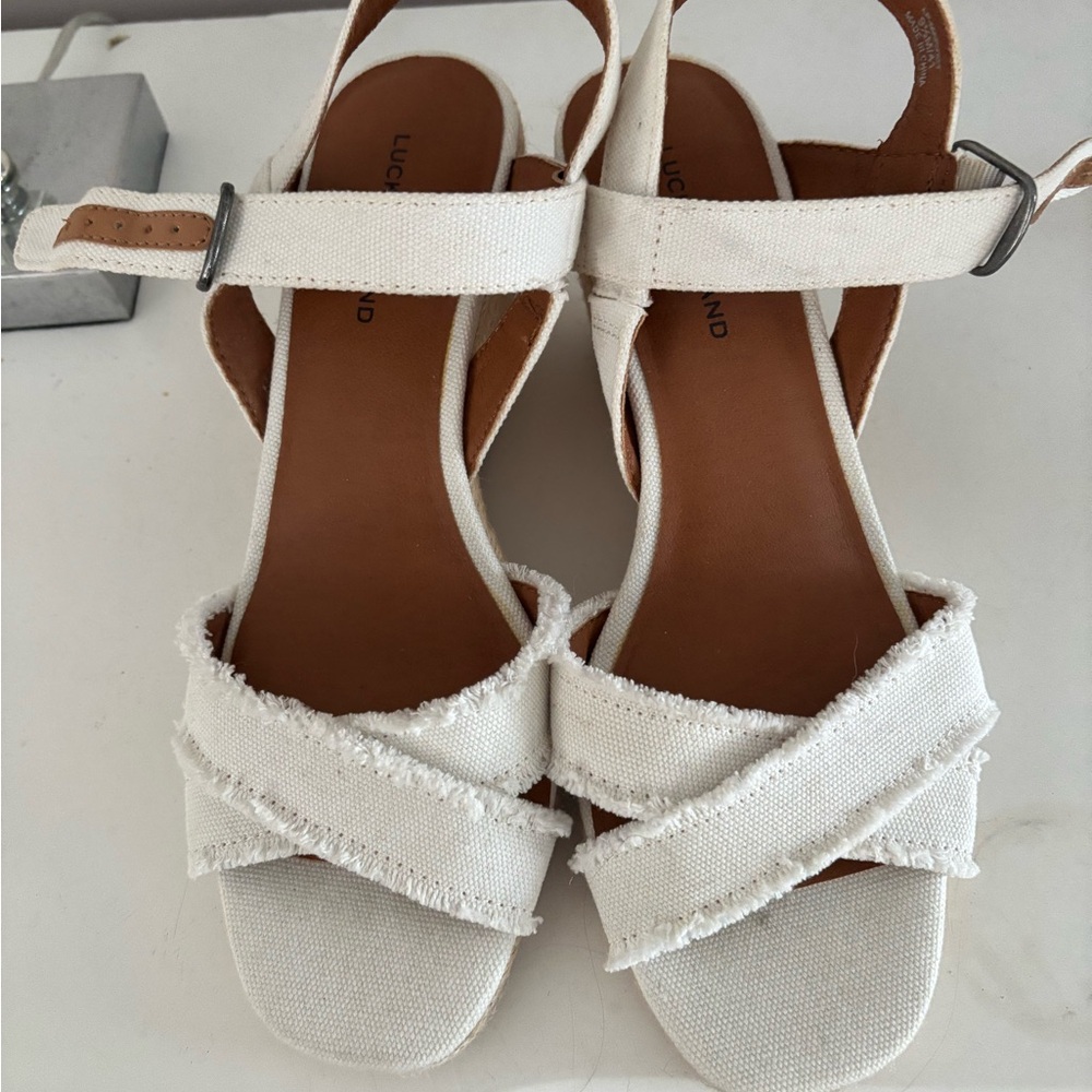 White Sandals